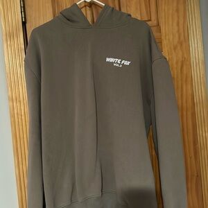 Excellent condition white fox sweatshirt